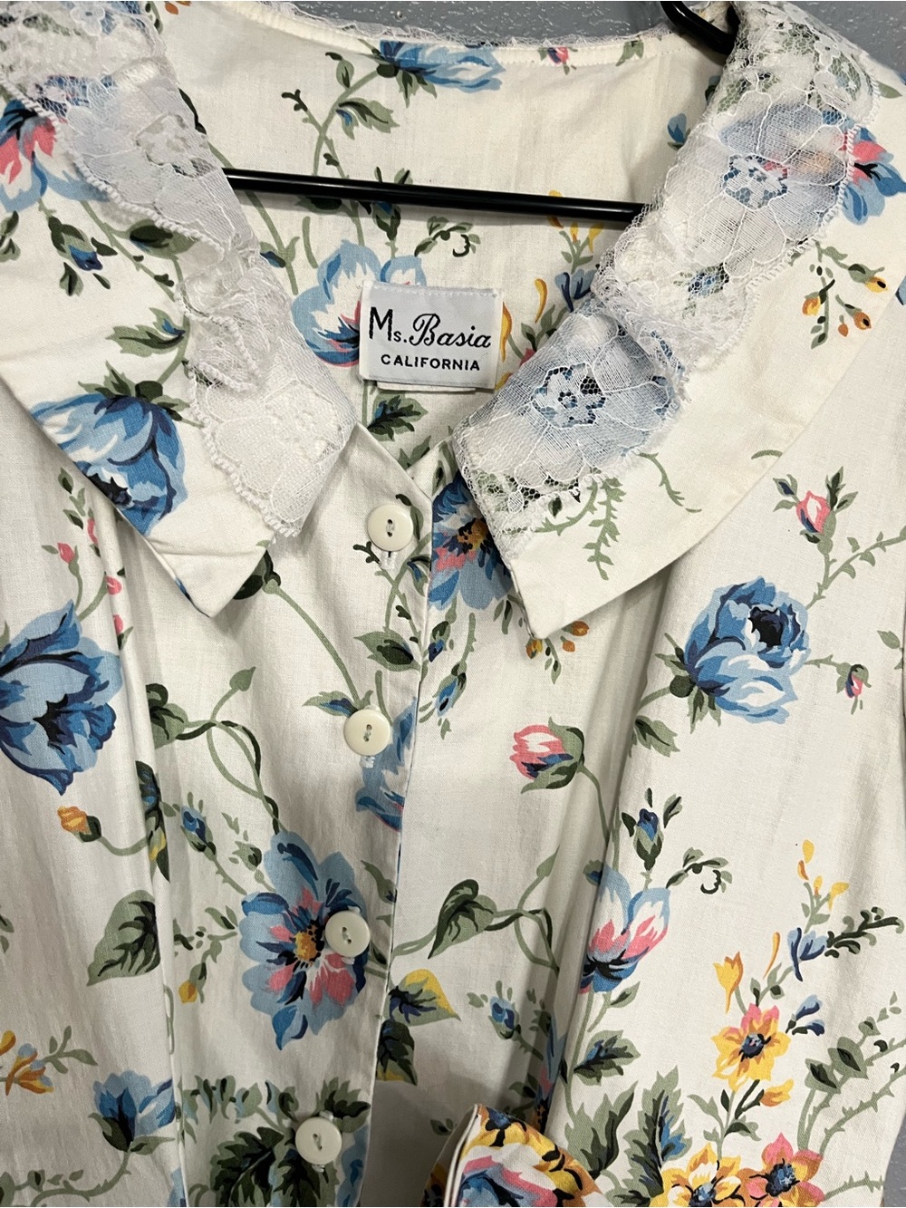 Vintage 1980's ms. Basia California dress - Picture 2 of 7